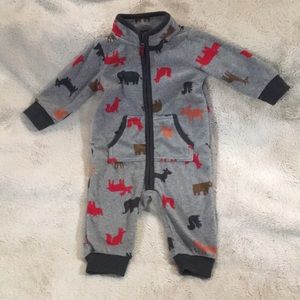 Carter’s fleece jumpsuit